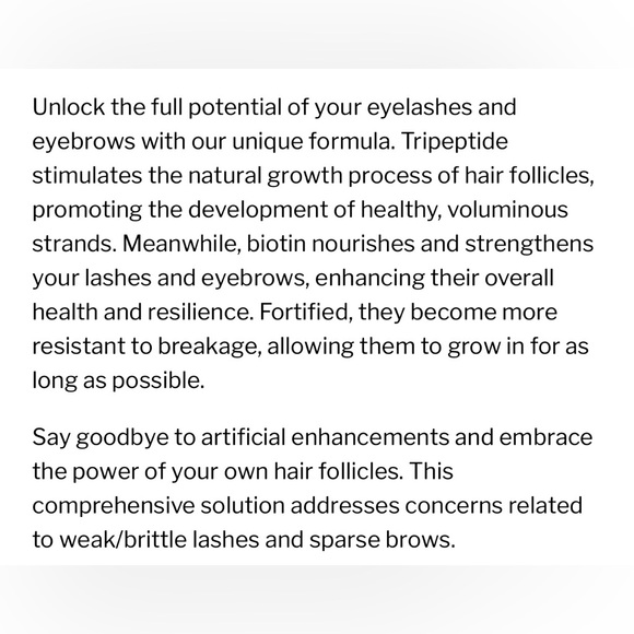 ✨✨ Dr. B Lash & Brow Serum ✨✨ - Picture 3 of 3